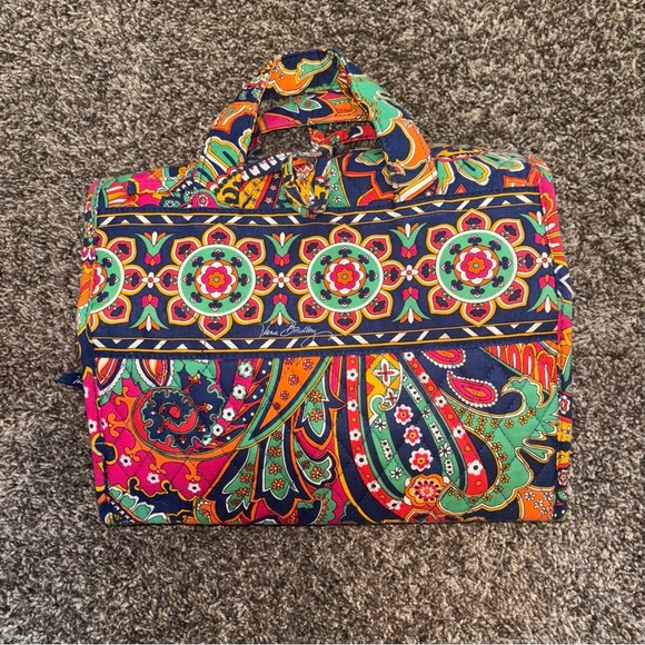 VERA BRADLEY Paisley Makeup/Travel Hanging Organizer - Picture 9 of 11